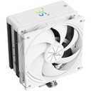 Thermalright Assassin X 120R Digital White CPU Air Cooler, 2000RPM Speed,4 Heatpipes, 12cm Quiet PWM Fan CPU Cooler, Digital Screen Top Cover,for AM4/AM5,Intel LGA1700/1851/1150/1151/1200, PC Cooling