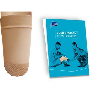 Prosthetic Stump Shrinkers Above Knee, 25cm, Compression, Amputee Socks, 20-30, Daily use, Taiwan Excellence 2XL (Beige) Prosthetic Stump Shrinkers Above Knee, 25cm, Compression, Amputee Socks, 20-30, Daily use, Taiwan Excellence 2XL (Beige)