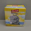 Glad Tall Kitchen Drawstring Trash Bags - Odorshield 13 Gallon White Trash Bag, Febreze Fresh Clean, 110 Count