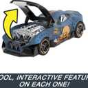 Hot Wheels Pull-Back Speeders Set of 2 Toy Cars in 1:43 Scale, Pull Cars Backward & Release, High-Performance, Collectible, with Rolomatic Engine or Door or Hood That Opens
