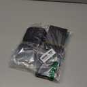 Black Resealable Bags Packaging Bags 3x4 Inch 300 Pieces Double-Sided Matte Black