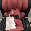 Britax Poplar S Convertible Car Seat, 2-in-1 Car Seat Extended Rear Facing, 17 Slim Car Seat Design with Fast & Easy ClickTight Installation, Anti-Rebound Bar & SafeWash Fabrics Ruby Onyx, Mfg Date 2026-04-27