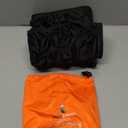 Inflatable Seat Cushion for Airplane & Travel  Portable Inflatable Pad with Built-in Pump, Adjustable Firmness, Tailbone & Back Pain Support, Carry Bag Included