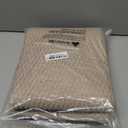 Bathroom Rugs Non Slip Washable, Super Absorbent Thin Bath Mat Quick Dry Low Pile Bathroom Rug, Beige 20"x48"