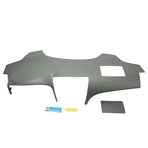ALMULOO Dashboard Cover Compatible with 2007-2011 Toyota Camry ABS Plastic Dashboard Cap Cover Gray, Main Cover Only