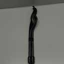 Reflective Dog Collar Padded with Soft Neoprene Breathable Quick Release Basic Dog Collars for Large Dogs Black Boy Girl (L:width 1"neck 17.5-27")