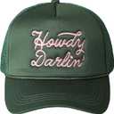 Retro Foam Mesh Trucker hat Trendy Design Summer Baseball Cap for Womens, Size: One Size