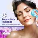 Plum Beauty Facial Cooling Globes - Cool Massage Tools for Refreshing Skincare Routine, Enhances Self Care, Reduces Puffiness - Set of 2