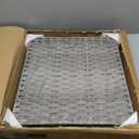 Snughome Cat Litter Box Enclosure Furniture Hidden with Cat Litter Mat, Hidden Cat Washroom Furniture with Door, Handwoven Rattan Cat Washroom Box, Indoor Pet House for Living Room, Bedroom(Grey) (20.87"L x 16.93"W x 22.44"H)