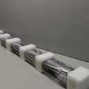 2 Pack 47.25inch Long Outdoor LED Wall Lights 35W Black 3000K Warm White Porch Lights Acrylic Waterproof IP65 Exterior Wall Light Fixtures for House Patio Porch Courtyard