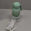 Momcozy Portable Milk Warmer for Travel  Dual Heating Modes for Breast Milk & Water, Portable Bottle Warmer with Fast Heating & Long Battery Life, 17 Ounces Large Capacity to Meet Your All-Day Needs (Green)