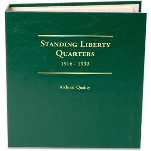 Littleton Coin Company 1916-1930 Standing Liberty Quarter Album Coin Storage
