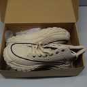 Platform Winter Shoes for Women,Warm Casual Sneakers,Lightweight,Size 43 Brown Casual Shoes