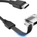 DbillionDa USB C Charger Cable, 60W 6ft Type C Charging Cable, Flat 90-Degree C-Port, High-Speed Data Transfer Compatible with Samsung S23/S22/S21, iPhone 15 Pro/Pro Max, MacBook Air/Pro, etc.