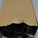 Elevated Dog Bed for Large Dogs, Raised Dog Cot Fits Up to 120 LBs, Heavy Duty Pet Cots with Durable Supportive Teslin Recyclable Washable Mesh, Indoor & Outdoor Pet Bed, Black