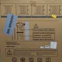 Cumbor 2 Pack 29.7-40.6" Baby Gate for Stairs, Mom's Choice Awards Winner-Auto Close Dog Gate for doorways, Pressure Mounted Pet Gates Indoor, Easy Walk Thru Wide Safety Child Gate for Dog, Black