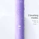 ORDO Lite Sonic Toothbrush, Electric Toothbrushes with 35,000 Pulses Per Min, Dual Modes, Over 5 Weeks Battery, Smart Timer, Waterproof, USB C, Lavender