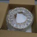 Gold Ceiling Lamp, Semi Flush Mount, Small Crystal, Entryway Chandelier for Dining Room, Bedroom, Kitchen