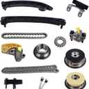2.0L Timing Chain Kit & VVT Sprocket Compatible with 2013-2020 Cadillac ATS CTS, Chevy Malibu, Camaro, Buick Regal, Envision Turbo Engine OE Standard Timing Replacement Kit