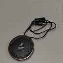 HouseGem Large Candle Warmer Plate - Coffee Cup Mug Warmer for Desk, Candle Melter, Electric Mug Heater for Beverages, Milk & Tea, Coffee Accessories Ideal Gifts Keep Cup Warm (Black)