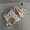 Tenare 12 Pcs Small Gift Bags Mini Metallic Paper Bag Bulk Tiny with Handle Tissue Paper for Gift Wrapping Happy Valentines Day Chinese New Year Birthday Party(4 x 2.75 x 4.5 Inch,White Gold)