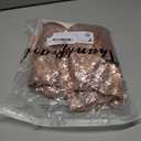 Women's Sequin Jacket Long Sleeve Open Front Blazer Glitter Sparkly Coat Party Casual Cardigan (Medium)