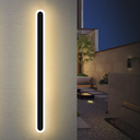Exterior Modern Long Strip Wall Light 39 Inch Wall Sconce with Warm White Light 2pcs