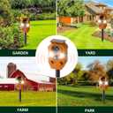 Solar Ultrasonic Animal Repellent Outdoor-Orange