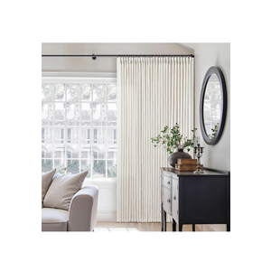 Memory Shape Trained Pinch Pleated Linen Curtains 100 Inches Long for Living Room Bedroom Custom Pleat with Hooks for Track Back Tab Light Filtering Window Curtain 100 Inch Drapes for Dining Room