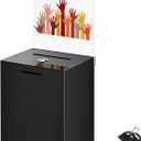 Marsui Acrylic Suggestion Box Large Donation Box 16 x 6.7 x 5 Inch Safe Ballot with Lock and Sign Holder for Voting Charity Business Cards Collection Display Ticket Comment(Black)