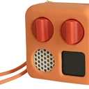 Silicone Cover for Yoto Mini Player, Protective Sleeve Case Compatible with Audio Music Player (Orange)