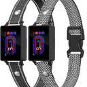 2 Pack Dog Bark Collar, 2025 Bark Collar for Large Medium Small Dogs 5-130 lbs - Smart Rechargeable Anti-Barking Training Collar with 10 Adjustable Sensitivity-Bark Collars with Beep Vibratio (2 Pack)