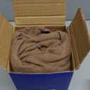 MIULEE Decorative Linen Euro Sham Pillow Covers 24x24 Natural Beige Boho Farmhouse Neutral Christmas Couch Throw Pillows for Bed Pack of 2 Accent Modern Pillowcase Sofa Livingroom Home Decor