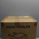 13.74 Qt Pool Cooler for Above Ground Pools, with 5 Ice Pack, Hard Cooler with Handle, Portable Above Ground Pool Accessories,Cans Keep Cold for 1-3 Days, Suitable for Poolside,Camping, Fishing