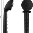 RV Shower Head with Hose - Non-Metallic Outdoor RV Shower Kits Replacement with Pause Function for RVs, Fifth Wheels, Motor Homes, Travel Trailers, Campers, Boats (Black)