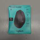 Logitech M330 SILENT Wireless Mouse, 2.4GHz with USB Receiver, Optical Tracking, Quiet & Lightweight, Long Battery Life, for PC, Mac, Laptop, Chromebook - Black