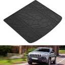 KIWI MASTER Cargo Mat for 2014-2023 Jeep Cherokee, Custom Fit All Weather Rear Cargo Liner, Heavy Duty TPE Tray Trunk Mat, Black