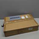 LASZOLA Bamboo White 3 Tier Heavy Duty Plant Stand Indoor, Tall Multiple Level Vertical Planter Rack for Modern Narrow Corner, Slim Spiral Flower Holder Organizer Display for House Decor, Plastic Tray