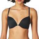 Calvin Klein Women's Perfectly Fit Lightly Lined Memory Touch Racerback Bra (32DD, Black)