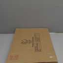 12"x16" Clear Acrylic Serving Tray with Golden Handles, Sturdy Huge Capacity Acrylic Tray for Coffee, Juice, Kitchen and Desk Organizer, Storage Tray (12"x16")