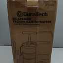 DURATECH 6.5L Oil Extractor Pump Pneumatic/Manual, Fluid Extractor with Pipe Storage Units, Oil Vacuum Pump Extractor with Comprehensive Accessories, Automotive Oil Extractor for Oil Change