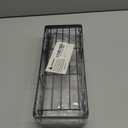 Moforoco 3-Pack Shower Caddy Basket Shelf with Soap Holder, No Drilling Traceless Adhesive Shower Wall Shelves, Rustproof Black Bathroom Shower Storage Organizer