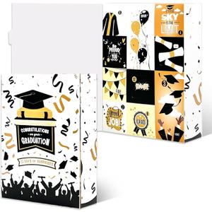 Graduation Advent Calendar 2026, 12 Days of Surprises Countdown Gift Box, Graduation Themed Empty Fillable Box for Class of 2026 Grads, Graduation Party Decorations