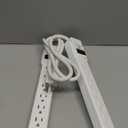 Amazon Basics Surge Protector Power Strip, 6-Outlet with 200J Protection, 2ft Extension Cord, Rectangle, White (2 Pack)