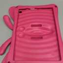 Fire HD 10 Kids Tablet 11th Gen 2021 2023 Case 10.1 Cute Butterfly Kids Pro Case with Stand Light Weight EVA Rugged Shockproof Heavy Duty Kids Friendly Full Cover for Kids Girls (Rose)