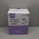 Automatic Cat Feeder, WiFi Dog Food Dispenser with APP Control for 2 Cats & Dogs, 6L Elevated Timed Dog Feeder Programmable 1-10 Meals,10s Meal Call,Dual Power Supply, 2 Stainless Bowls