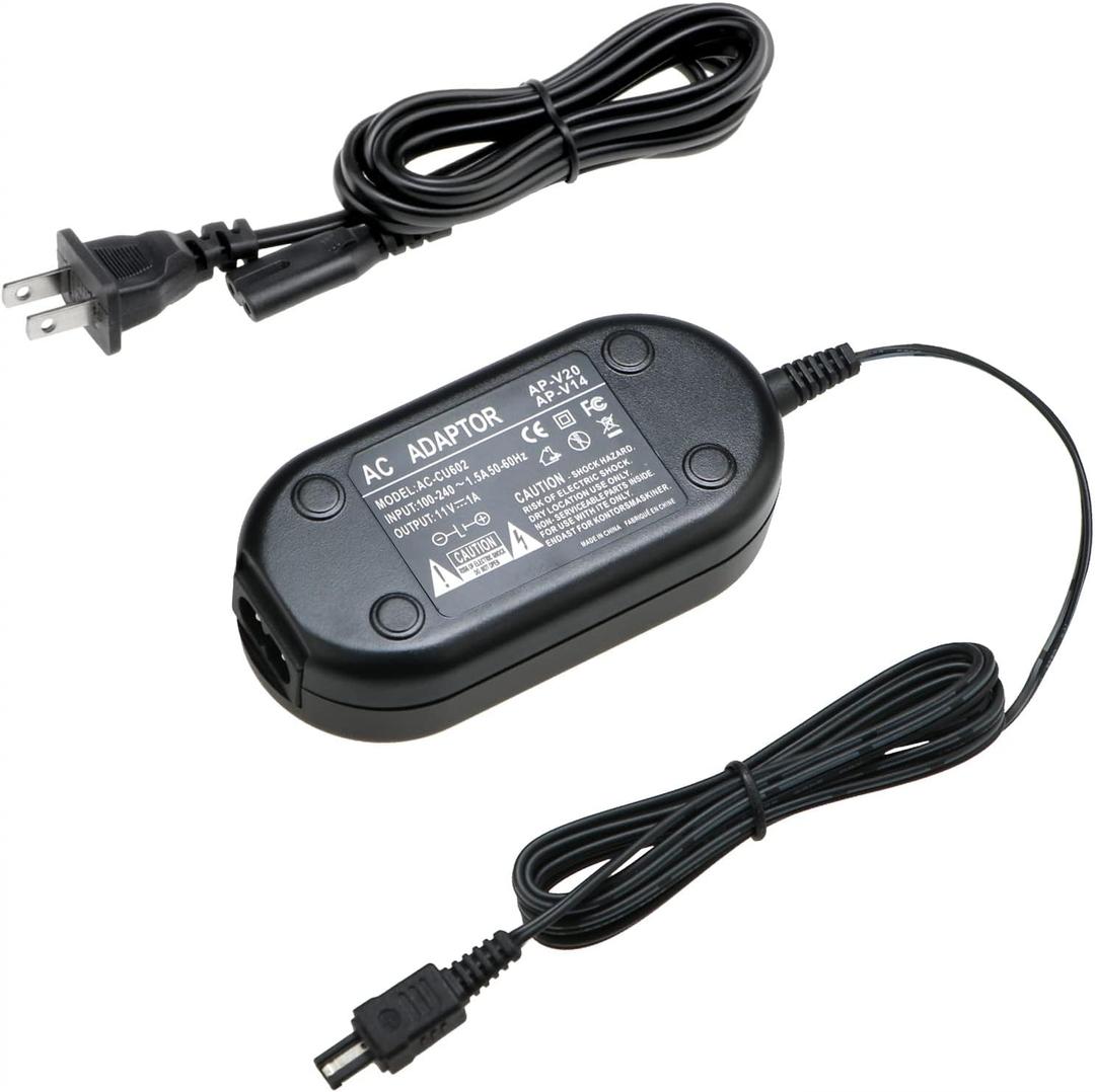 Glorich AP-V14U replacement AC Power Adapter / Charger to Replace JVC AP-V14 / AP-V14U / AP-V14A / AP-V14E / AP-V15E / AP-V15U / AP-V16U / AP-V17 / AP-V17E / AP-V17U / AP-V18 / AP-V18U / AP-V18E / AP-V19E / AP-V20 / AP-V20E / AP-V21 fits most Everio GZ / GR Series, GR-DF460, SXM168U, SXM168US, SXM260, SXM260U, SXM260US GZ-MG20U, MG21U, GZ-MG21,GZ-MG31U, GZ-MG67U, GZ-MG67, GZ-MG77U, GZ-MG77, GZ-MG430, GZ-MG430U, GZ-MG330, GZ-MG330U, GZ-MG344 and More Camcorders