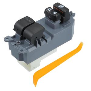 ACROPIX Front Left Driver Side Master Power Window Switch Fit for Toyota Yaris KSP90 NLP90 NSP90 SCP90 2005-2011 No.84820-0D100 - Pack of 1