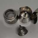 Bialetti Moon Exclusive Induction Stainless Steel Moka Pot, Stovetop Espresso Maker, Italian Coffee Maker, 4 Espresso Shots, (5.7 Oz - 170 ml), Compatible with All Stovetops, Silver