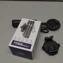 MQOUNY for Magsafe Tripod Stand for iPhone,Portable Pocket Size Selfie Stick with Rechargeable Remote and Metal Ring,Extendable Detachable Cell Phone Tripod Compatible with iPhone/Android (Black)